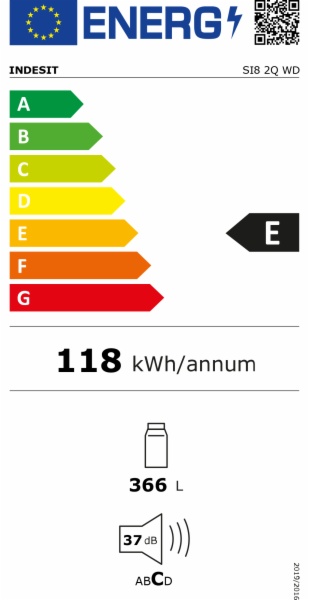 FRIGO 1 PUERTA INDESIT SI8 2Q WD